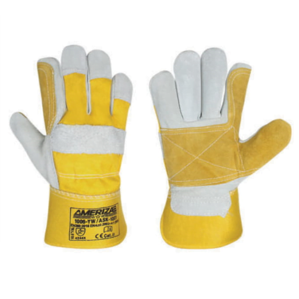 Distributor of Ameriza 1006-YW / ASK-1001 Leather Rigger Glove in UAE