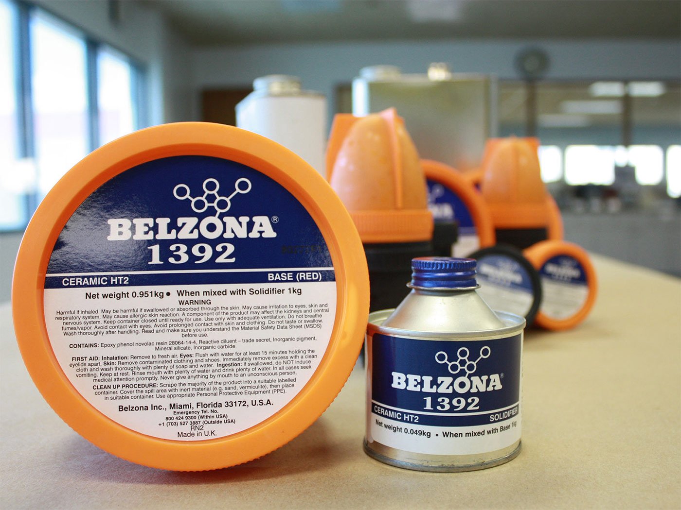Distributor of Belzona 1392 Ceramic HT2 Epoxy Coating in UAE