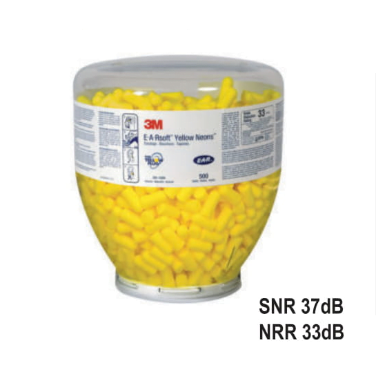 Distributor of 3M 391-1004 E-A-Rsoft Yellow Neons One Touch Refill in UAE