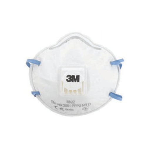 Distributor of 3M 8822 Valved Particulate Respirator FFP2 in UAE