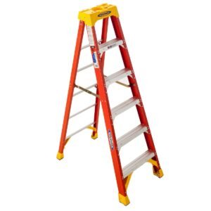 Distributor of Werner 6206 6 ft. Fiberglass Step Ladder in UAE