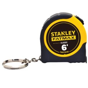 Distributor of Stanley FMHT33706 Fatmax 6ft Keychain Tape Measure in UAE