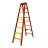 Distributor of Penguin FGDSPT Fibreglass Double Sided Step Ladder in UAE