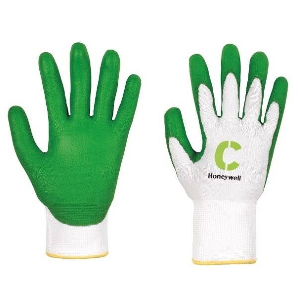 Distributor of Honeywell Check & Go Green PU 5 Gloves in UAE