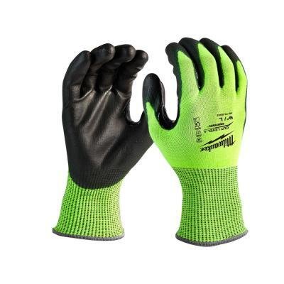 Distributor of Milwaukee Cut Level 4 Polyurethane Dipped Gloves in UAE