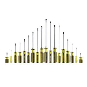 Distributor of Stanley 66-520-A 18 Piece Combination Screwdriver Set in UAE