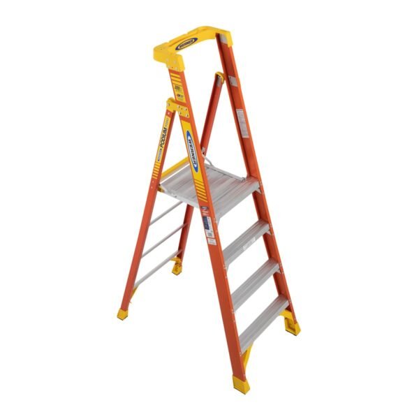 Distributor of Werner PD6204 4 ft. Fiberglass Podium Ladder in UAE