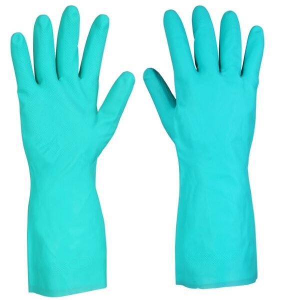 Distributor of SIC Nitrile Flock Lined Chemical Resistant Gloves in UAE