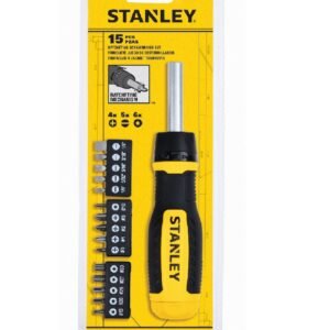 Distributor of Stanley STHT60129 30 Piece Ratcheting Screwdriver Set in UAE