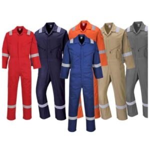 Distributor of Workwell Fire Retardant Safety Coverall in UAE