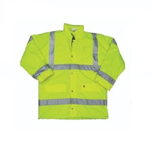 Distributor of Managers Fluorescent Yellow Winter Jacket in UAE