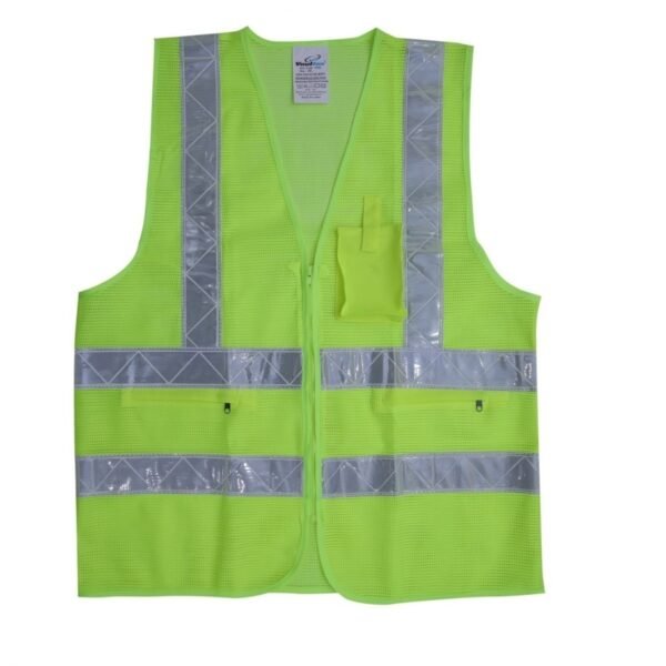 Distributor of Vaultex Executive Safety Net Vest with Zipper in UAE