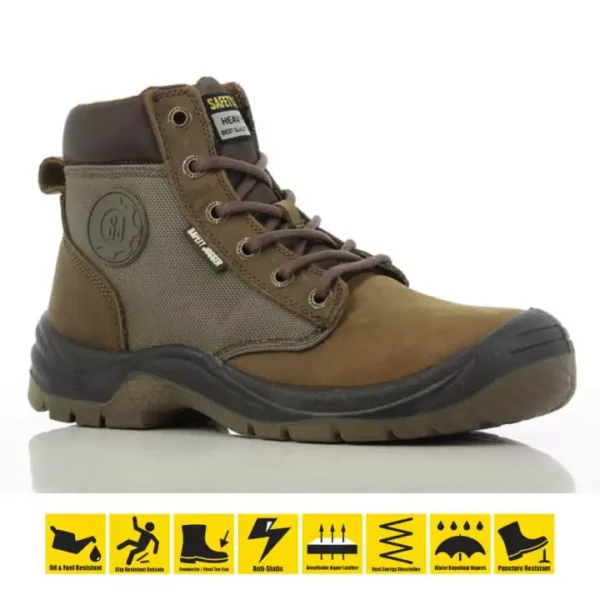 Distributor of Safety Jogger Dakar S3 SRC High Cut Safety Shoes in UAE