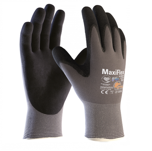Distributor of ATG MaxiFlex Ultimate with AD-APT 42-874 Work Gloves in UAE