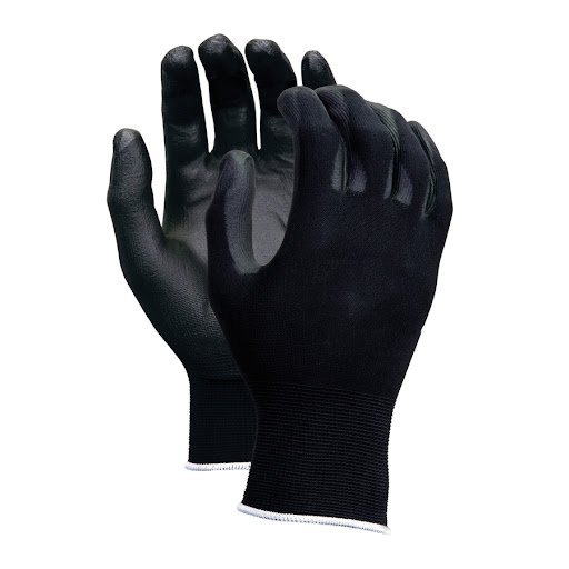 Distributor of Neilson NBP Black PU Coated Gloves in UAE