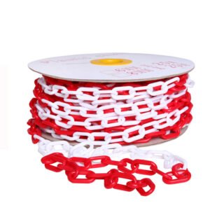 Distributor of Red and White Plastic Barrier Chain in UAE